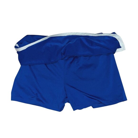 Augusta Sportswear Womens 2XL Blue Athletic Skort With White Side Trim Polyester - Picture 4 of 4